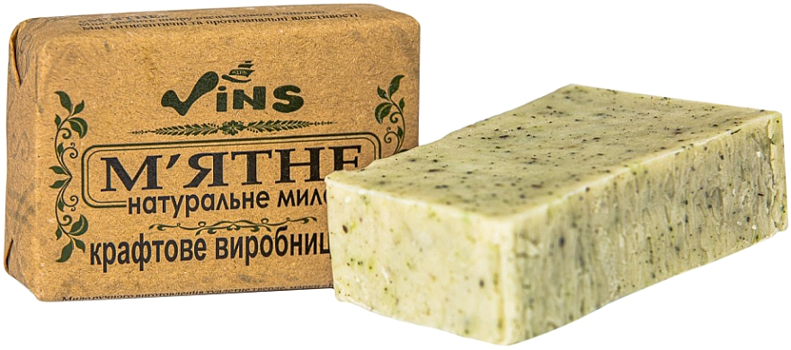 Mydło naturalne Miętowe - Vins Natural Soap Mint