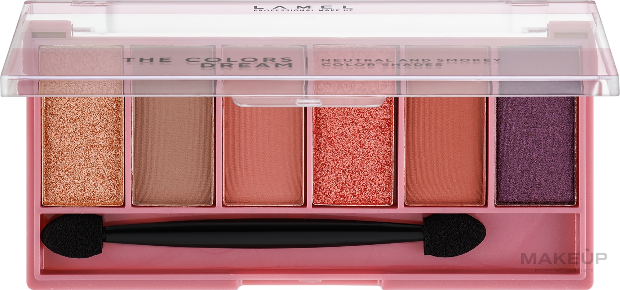 Paleta cieni do powiek - LAMEL Make Up The Colors Dream — Zdjęcie 404