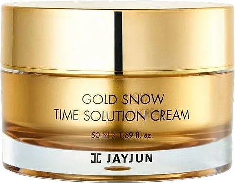 Krem do twarzy ze złotymi drobinkami - Jayjun Gold Snow Time Solution Cream  — Zdjęcie N1