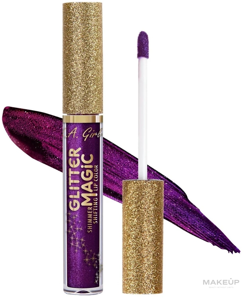 Błyszczyk do ust - L.A. Girl Glitter Magic Shimmer Shifting Lip Color — Zdjęcie GLC897 - Hypnotic