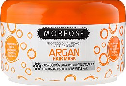 Kup Arganowa maska do włosów zniszczonych, farbowanych i łamliwych - Morfose Buble Argan Hair Mask