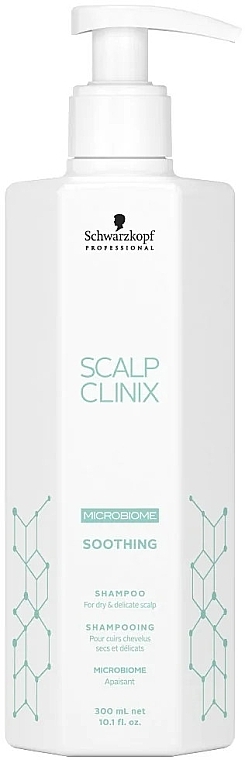 Szampon łagodzący do skóry głowy - Schwarzkopf Professional Scalp Clinix Soothing Shampoo — Zdjęcie N1