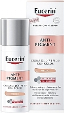 Krem przeciw przebarwieniom na dzień z koloryzacją SPF30 - Eucerin Anti-Pigment — Zdjęcie N2