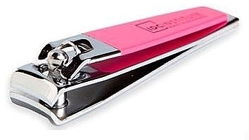 Obcinacz do paznokci, różowy - IDC Institute Neon Nail Clipper — Zdjęcie N1