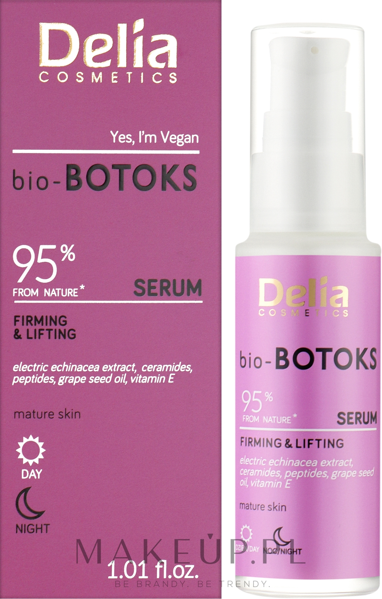 Serum napinająco-liftingujące - Delia bio-BOTOKS Firming & Lifting Serum — Zdjęcie 30 ml