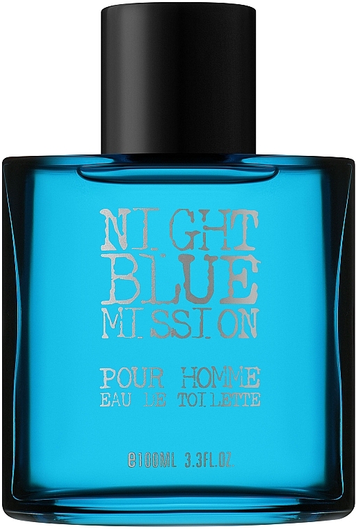 Real Time Night Blue Mission Pour Homme - Woda toaletowa dla mężczyzn  — Zdjęcie N1