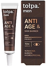 Kup Krem przeciwzmarszczkowy pod oczy - Tolpa Men Anti Age&Skin Barrier