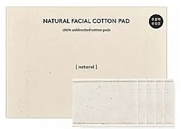 Naturalne płatki kosmetyczne do twarzy - Hyggee Natural Facial Cotton Pads — Zdjęcie N1