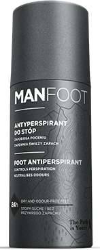 Antyperspirant w sprayu do stóp - ManFoot Foot Antiperspirant — Zdjęcie N1