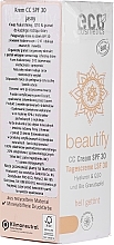 Kup PRZECENA! Krem CC do twarzy - Eco Cosmetics Tinted CC Cream SPF30 *