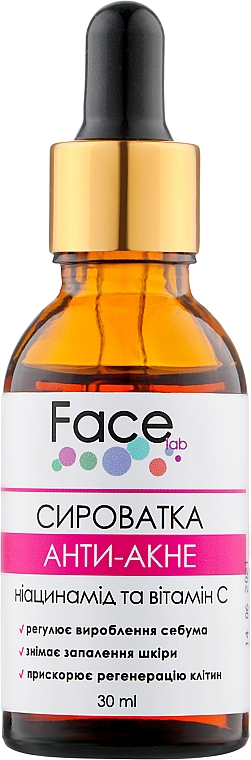 Serum do skóry problematycznej - Face Lab Anti-Acne Serum
