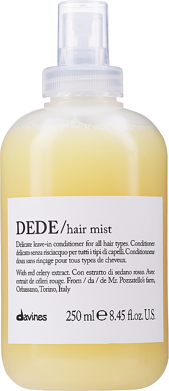 Delikatnie nawilżająca mgiełka do włosów - Davines DEDE Hair Mist