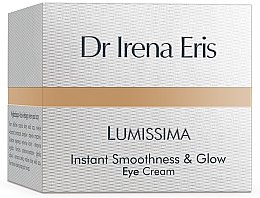 Wygładzający krem do skóry wokół oczu - Dr Irena Eris Lumissima Instant Smoothness & Glow Eye Cream — Zdjęcie N2