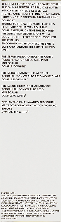 Nawilżające serum do ciała z efektem rozświetlającym - Academie White Derm Acte Pre Serum Hydratant Eclaircissant  — Zdjęcie N3