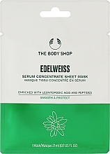 Maseczka do twarzy - The Body Shop Sheet Mask Edelweiss — Zdjęcie N1