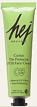 Krem przeciwsłoneczny do twarzy - Hej Organic Cactus The Protector SPF30 Face Cream — Zdjęcie N1