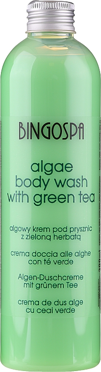Zestaw podarunkowy - BingoSpa Green Set (bath/foam/500ml + shm/300ml + sh/gel/300ml) — Zdjęcie N2