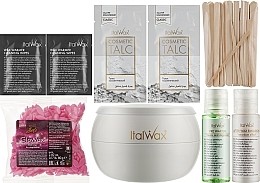 Kup Zestaw do depilacji twarzy, 8 produktów - ItalWax Glow Wax Kit