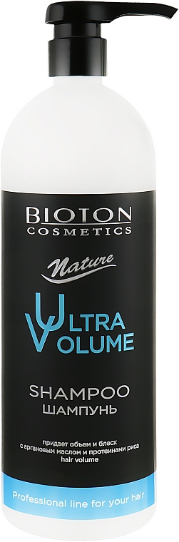 Szampon - Bioton Cosmetics Nature Professional Ultra Volume Shampoo — Zdjęcie N1