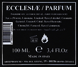 Arte Profumi Ecclesiae Incense - Perfumy  — Zdjęcie N3
