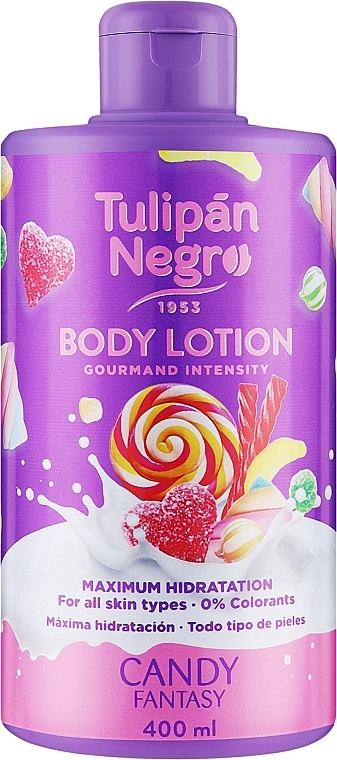 Balsam do ciała Candy Fantasy - Tulipan Negro Candy Fantasy Body Lotion — Zdjęcie N1