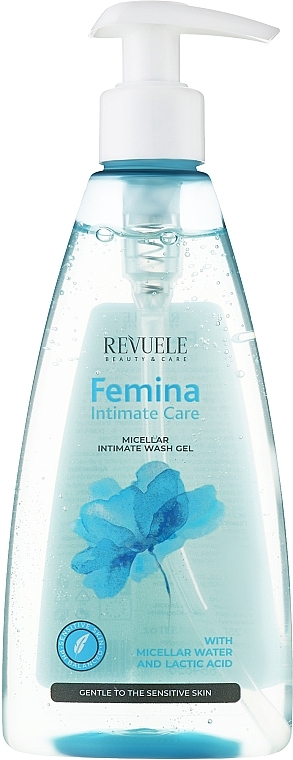 Micelarny żel do higieny intymnej - Revuele Femina Intimate Care Micellar Intimate Wash Gel — Zdjęcie N1
