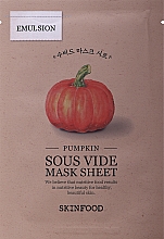 Kup Maska w płachcie z ekstraktem z dyni - Skinfood Pumpkin Sous Vide Mask Sheet