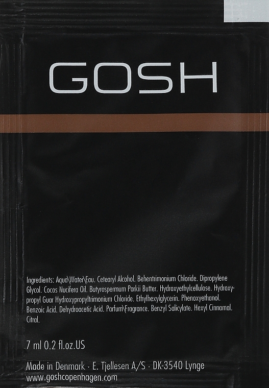 PREZENT! Odżywka do włosów z olejem kokosowym - Gosh Coconut Oil Conditioner  — Zdjęcie N2