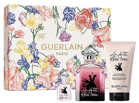 Guerlain La Petite Robe Noire Intense 2022 - Zestaw (edp/50ml + b/milk/75ml + edp/mini/5ml)  — Zdjęcie N1