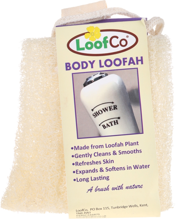Naturalna gąbka luffa do ciała - LoofCo Body Loofah — Zdjęcie N1