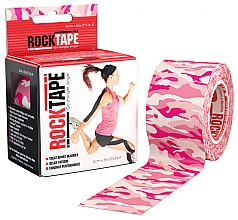 Taśma kinezjologiczna Pink Camo - RockTape Design — Zdjęcie N4