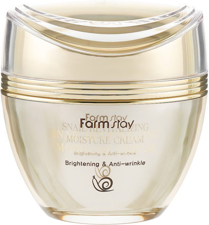 Regenerujący krem do twarzy z mucyną ślimaka - FarmStay Revitalizing Moisture Cream — Zdjęcie N2
