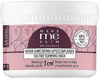 Maska siarczkowa wyszczuplająca - Lirene Make Me Slim Anticellulite Mask — Zdjęcie N1