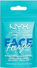 Odświeżające płatki do konturowania oczu - NYX Professional Makeup Face Freezie Parches Refrescantes Contorno De Ojos — Zdjęcie N1
