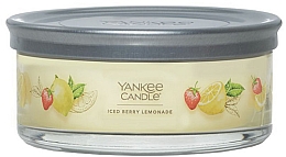 Świeca zapachowa na podstawce Ice Berry Lemonade, 5 knotów - Yankee Candle Iced Berry Lemonade Tumbler — Zdjęcie N1