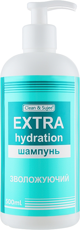 Nawilżający szampon do włosów - Clean & Sujee Extra Hydration Moisturizing Shampoo — Zdjęcie N1