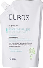 Krem pod prysznic - Eubos Med Sensitive Skin Shower & Cream For Dry Skin Refill (uzupełnienie) — Zdjęcie N1