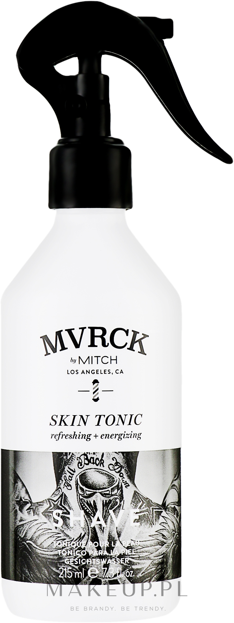 Odświeżający tonik energetyzujący do twarzy dla mężczyzn - Paul Mitchell MVRCK Skin Tonic — Zdjęcie 215 ml
