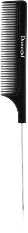 Grzebień do włosów Metalowy szpikulec, 21,5 cm, 9813, czarny - Donegal Hair Comb — Zdjęcie N1