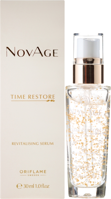 Odmładzające serum do twarzy i szyi - Oriflame NovAge Time Restore Revitalising Serum — Zdjęcie N1