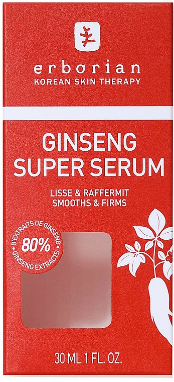Serum do twarzy z ekstraktem z korzenia żeń-szenia - Erborian Ginseng Super Serum — Zdjęcie N2