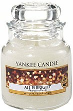 Kup Świeca zapachowa w słoiku - Yankee Candle All Is Bright Festive Collection