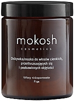 Odżywka-maska do włosów cienkich, przetłuszczających się i pozbawionych objętości Figa - Mokosh Cosmetics Conditioner-Mask For Fine, Oily And Flat Hair Fig — Zdjęcie N1