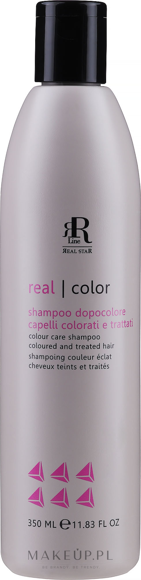 Szampon chroniący kolor do włosów farbowanych z ceramidami, jagodami goji i olejem monoi - RR Line Color Star Shampoo — Zdjęcie 350 ml