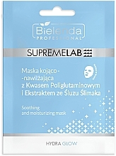 Maska kojąco-nawilżająca - Bielenda Professional Supremelab Hydra Glow Soothing And Moisturizing Mask — Zdjęcie N1