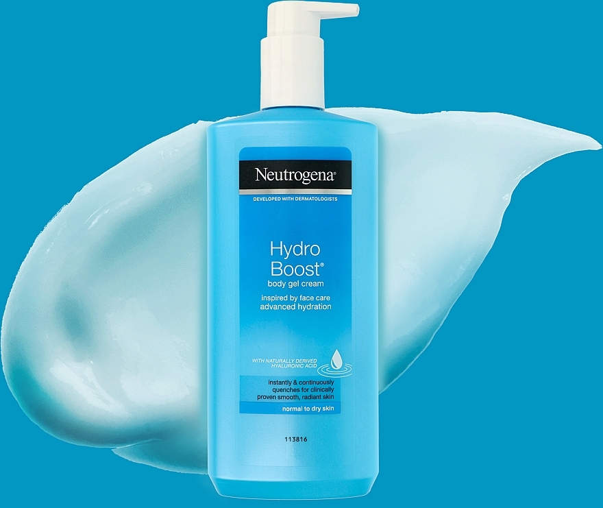 Nawilżający krem do ciała - Neutrogena Hydro Boost Quenching Body Gel Cream — Zdjęcie N3