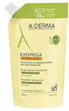 Kup Oczyszczający olejek pod prysznic i do kąpieli - A-Derma Exomega Control Emollient Shower Oil Eco Refill (wymienny wkład)
