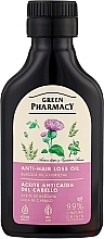 Kup Olejek łopianowy ze skrzypem polnym przeciw wypadaniu włosów - Green Pharmacy Hair Care Burdock Oil With Horsetail