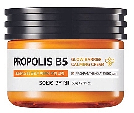 Kojący krem ​​propolisowy o działaniu rozświetlającym - Some By Mi Propolis B5 Glow Barrier Calming Cream