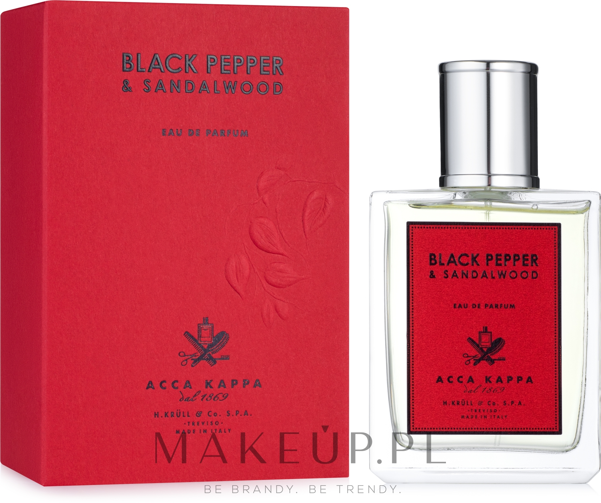 Acca Kappa Black Pepper & Sandalwood - Woda perfumowana — Zdjęcie 50 ml